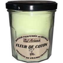 Bougies, diffuseurs Sud Aromes Bougie fabriquée en France 40 heures fleur de coton