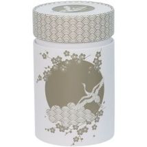 Paniers, boites et corbeilles Eigenart Petite boite Blanche Komorebi pour le thé Contenance 150 gr