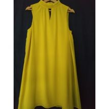 Robe courte 1.2.3 Robe fluide jaune citron