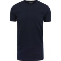T-shirt Garage T-shirt Stretch Basique Marine Col Rond