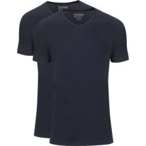 T-shirt Slater T-shirts Basique Lot de 2 Col-V Marine