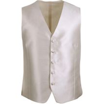 Costumes Suitable Gilet Mariage Ecru Carré