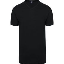 T-shirt Alan Red Vermont T-shirt Col-V Extra Long Noir Lot de 2