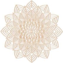 Tableaux, toiles Stc Décoration murale en bois Mandala