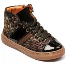 Baskets montantes enfant Bellamy PANGA NOIR DORE