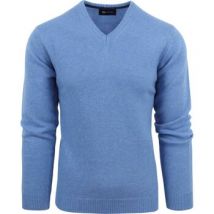 Sweatshirts Suitable Pull Agneline Col-V Bleu