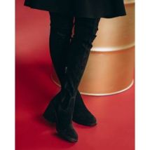 Cuissardes Deimos IAM black over the knee boots,Over the knee boots with middle hi
