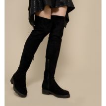 Cuissardes Deimos Over the knee boots, high boots, sued effects high boots, hand m