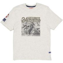 Debardeur 3Gm TEE SHIRT STEVE MCQUEEN TSM14-002 HEATHER ECRU