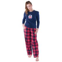 Pyjamas / Chemises de nuit Achile Pyjama long en pur coton et bas en flanelle SNOW DOG