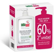 Produits bains Sebamed Émulsion Sans Savon Gel De Bain À L 39;huile D 39;olive Duo 2