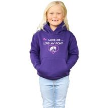Sweatshirts à capuche British Country Collection Love Me Love My Pony