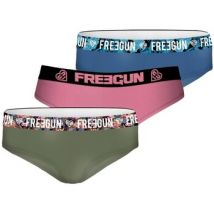Boxers Freegun Pack Surprise de 3 Boxers coton femme