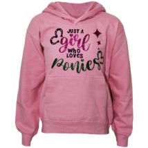 Sweatshirts à capuche British Country Collection Just A Girl Who Loves Ponies