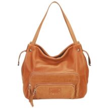 Sac Bandouliere Mocca Sac porte epaule en cuir Ref 57870 B Cognac 29*27*14