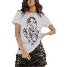 T-shirt Be Happiness TWIGGY BLANCO