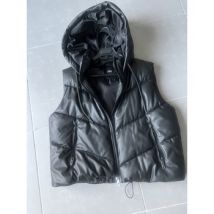 Veste Zara Doudoune sans manche en similicuir