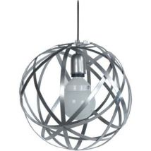 Lustres, suspensions et plafonniers Tosel Suspension globe métal aluminium