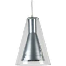 Lustres, suspensions et plafonniers Tosel Suspension conique métal aluminium