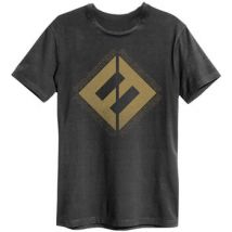 T-shirt Amplified Clothing Concrete Gold