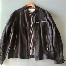 Veste Zara Veste zippée noire Zara Man