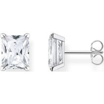 Boucles oreilles Thomas Sabo Boucles d'oreilles argent oxyde rectangulaire