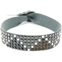 Bracelets Les Interchangeables Bracelet empierré gris
