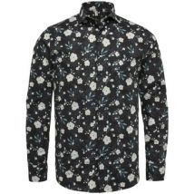 Chemise Vanguard Chemise Fleurs Noir
