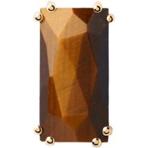 Boucles oreilles Pdpaola Boucle d'oreille individuelle Maiko Oeil de Tigre