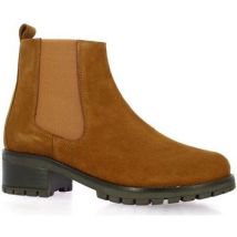 Boots So Send Boots cuir velours