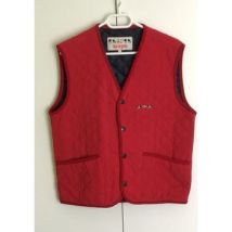 Gilets de costume Mise Au Green Veste mixte matelassée rouge sans manches Mise au Green