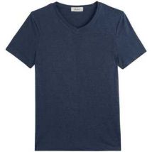 T-shirt Maison Lemahieu T-shirt col V homme lin