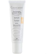 Fonds de teint & Bases Avène Solaire Couvrance Base De Maquillage Fluide Peaux Sensibles miel