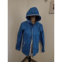 Manteau enfant Tribord Coupe vent bleu