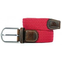 Ceinture Billybelt Ceinture Homme tressée élastique Rouge Pastèque
