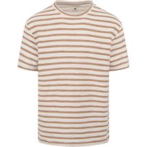 T-shirt Anerkjendt Kikki T-shirt Rayé Orange