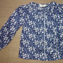Chemise enfant Cyrillus Paris Blouse en liberty T . 4 ans