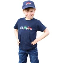 T-shirt enfant British Country Collection Three Tractors