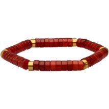 Bracelets Sixtystones Bracelet Chakra Perles Heishi Agate -XS-14cm