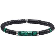 Bracelets Sixtystones Bracelet Perles Heishi Malachite -XS-14cm