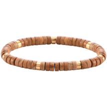 Bracelets Sixtystones Bracelet Perles Heishi Jaspe Bois -enfant-12cm