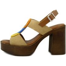 Sandales Raquel Perez Femme Chaussures, Sandales, Daim, Talon et Plateau -18805