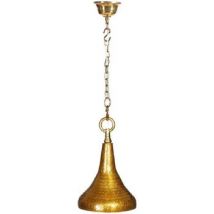 Lustres, suspensions et plafonniers Denzzo Suspension Cloche en métal doré 35 cm