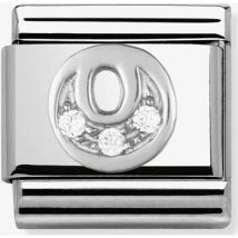 Bracelets Nomination Maillon argent avec OZ Alphabet lettre O