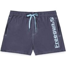 Maillots de bain enfant Freegun Boardshort court garçon avec ceinture demi-élastiquée