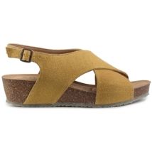 Sandales compensées Zouri Mermaid Sun - Mustard