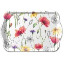 Vides poches Ambiente Mini plateau vide poche rectangulaire Prairie de coquelicots
