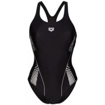 Maillots de bain Arena MAILLOT DE BAIN 1 PIECE PRO BACK GRAPHIC - BLACK-BLACK - 36
