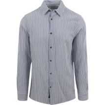 Chemise Scotch & Soda Chemise à Rayures Bleu Clair