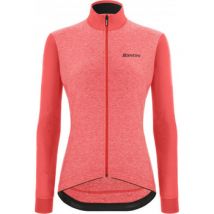 Vestes techniques Santini COLORE PURO W LONG SLEEVE THERMAL JERSEY
